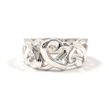 TIFFANY&Co. Ring Triple rubbing heart Paloma Picasso Silver925 #US 4 1/2 Silver Women Second hand