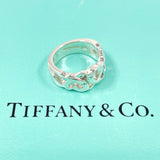 TIFFANY&Co. Ring Triple rubbing heart Paloma Picasso Silver925 #US 4 1/2 Silver Women Second hand