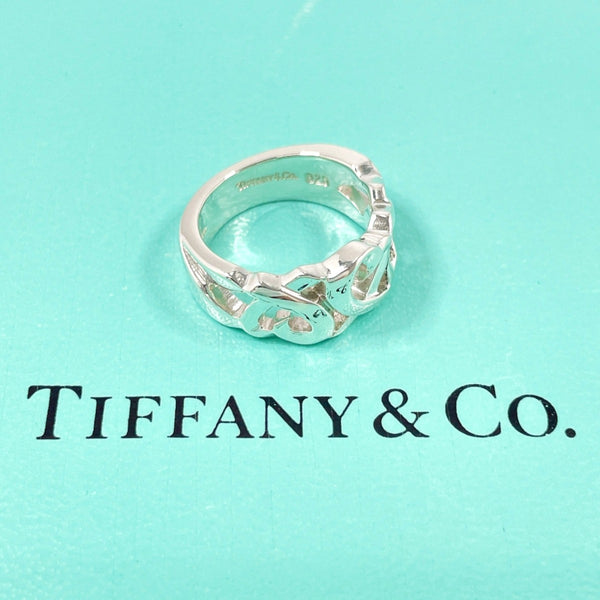 TIFFANY&Co. Ring Triple rubbing heart Paloma Picasso Silver925 #US 4 1/2 Silver Women Second hand