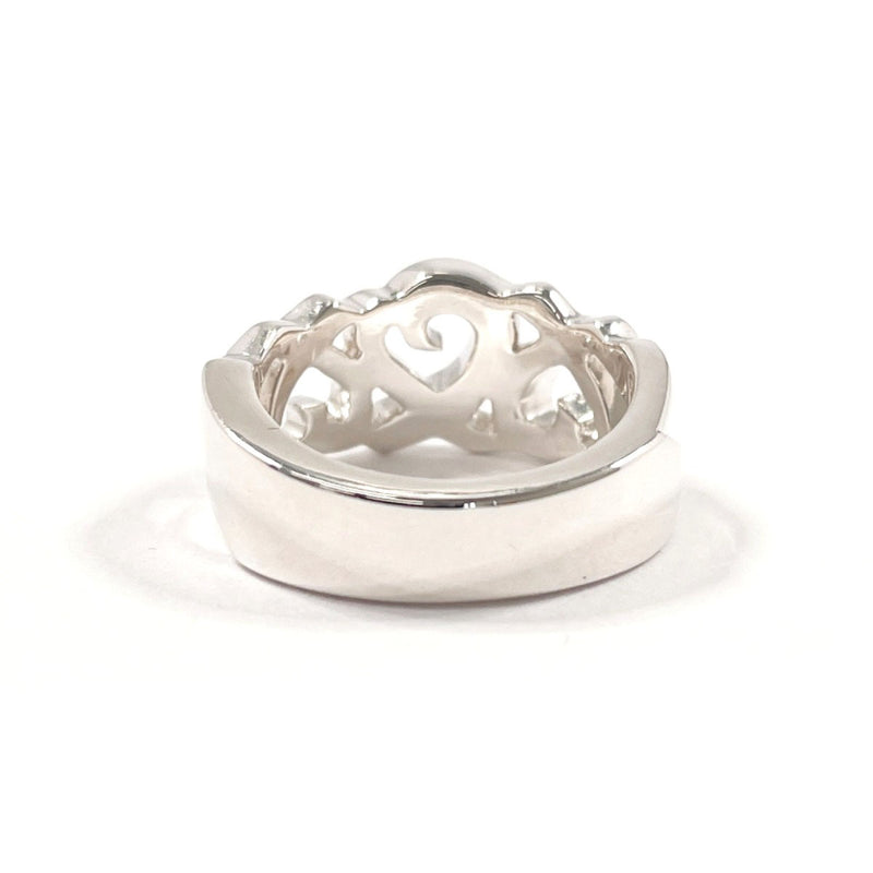 TIFFANY&Co. Ring Triple rubbing heart Paloma Picasso Silver925 #US 4 1/2 Silver Women Second hand