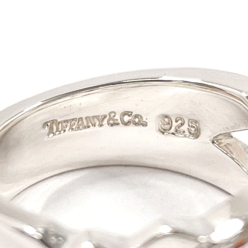 TIFFANY&Co. Ring Triple rubbing heart Paloma Picasso Silver925 #US 4 1/2 Silver Women Second hand