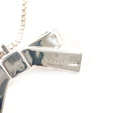GUCCI Necklace ribbon Silver925 Silver Women Second hand