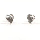 GUCCI earring 285484 J8400 8106 Heart G logo Silver925 Silver Women Second hand
