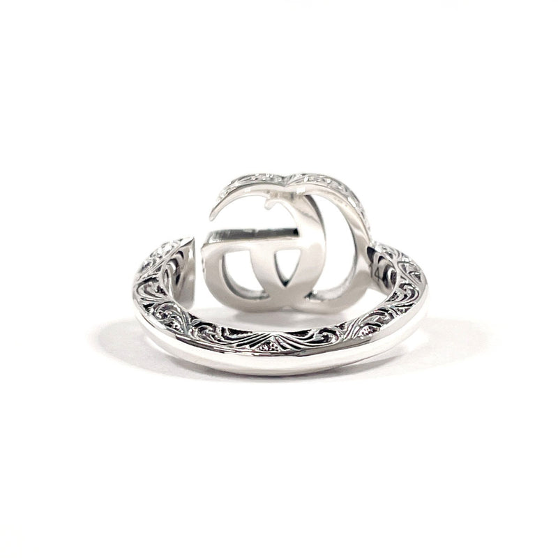 GUCCI Ring 627760 J8400 0701 Double G key motif ring Silver925 #US 6 Silver unisex Second hand