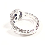 GUCCI Ring 627760 J8400 0701 Double G key motif ring Silver925 #US 6 Silver unisex Second hand