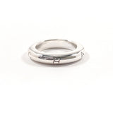 CHANEL Ring logo vintage Silver925 #US 6 1/4 Silver Women Second hand