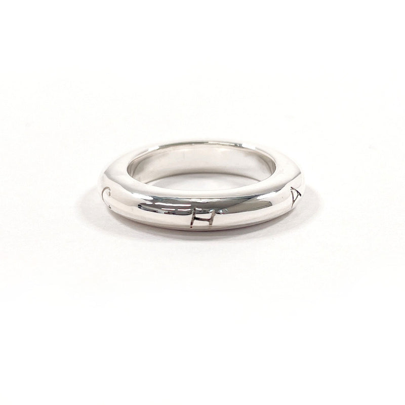 CHANEL Ring logo vintage Silver925 #US 6 1/4 Silver Women Second hand
