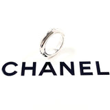 CHANEL Ring logo vintage Silver925 #US 6 1/4 Silver Women Second hand