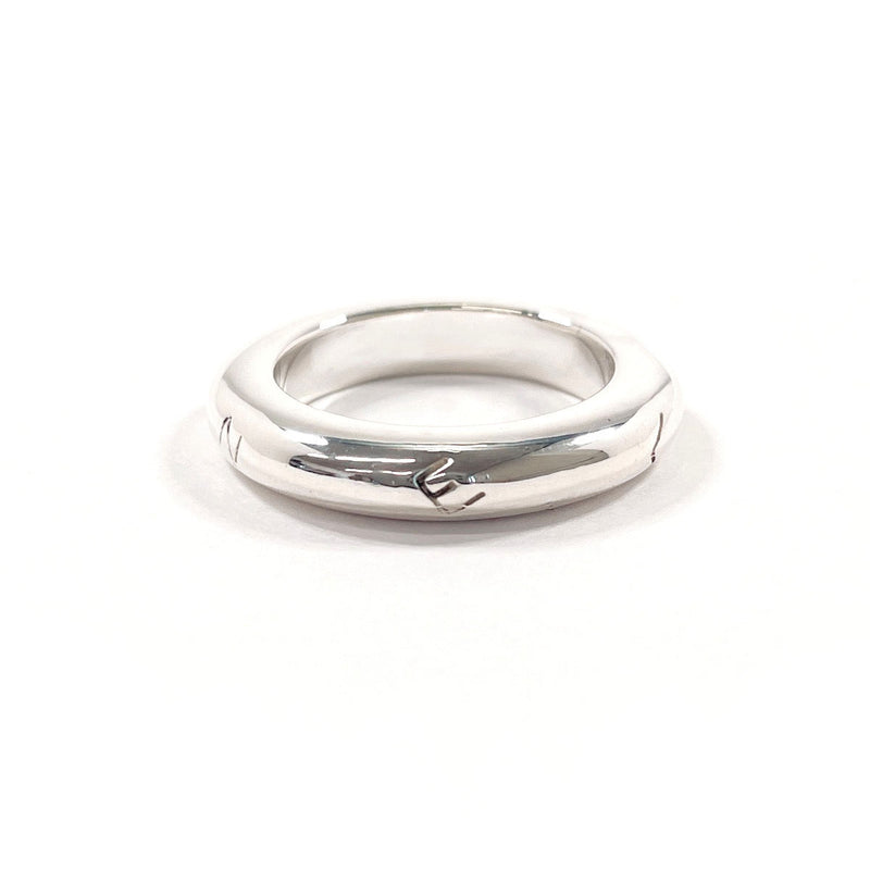 CHANEL Ring logo vintage Silver925 #US 6 1/4 Silver Women Second hand