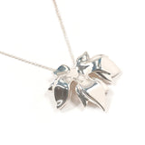 TIFFANY&Co. Necklace Maple leaf Sterling Silver Silver Women Second hand
