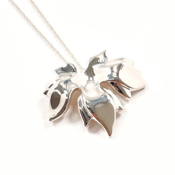 TIFFANY&Co. Necklace Maple leaf Sterling Silver Silver Women Second hand