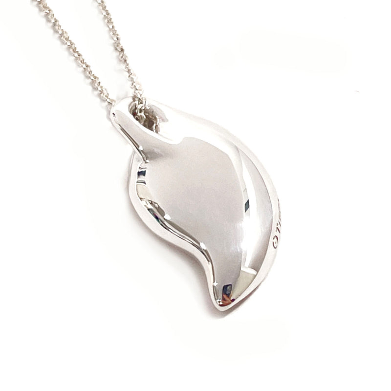 TIFFANY&Co. Necklace Leaf Elsa Peretti Silver925 Silver Women Second hand