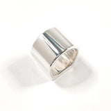 GUCCI Ring Square Signet Silver925 #US 5 1/2 Silver unisex Second hand