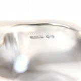 GUCCI Ring Square Signet Silver925 #US 5 1/2 Silver unisex Second hand