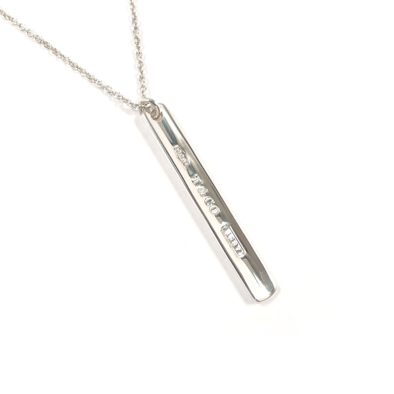 TIFFANY&Co. Necklace 1837 Narrow Bar Pendant Silver925 Silver unisex Second hand