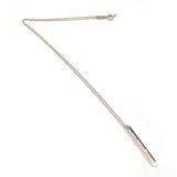 TIFFANY&Co. Necklace 1837 Narrow Bar Pendant Silver925 Silver unisex Second hand