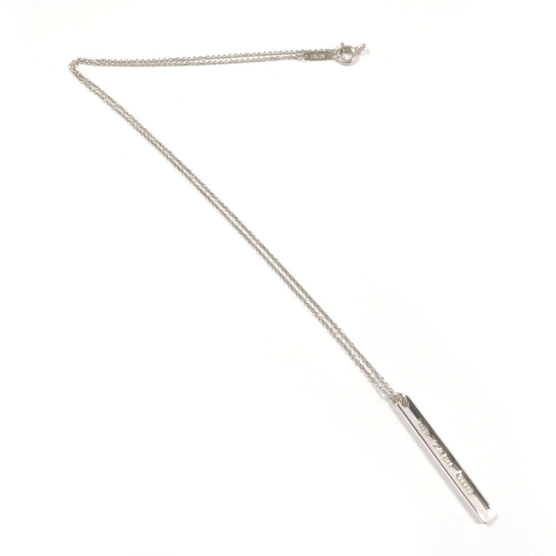 TIFFANY&Co. Necklace 1837 Narrow Bar Pendant Silver925 Silver unisex Second hand