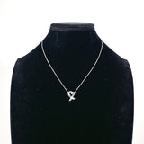 TIFFANY&Co. Necklace Rubbing Heart 1P Diamond Paloma Picasso Silver925/diamond Silver Women Second hand