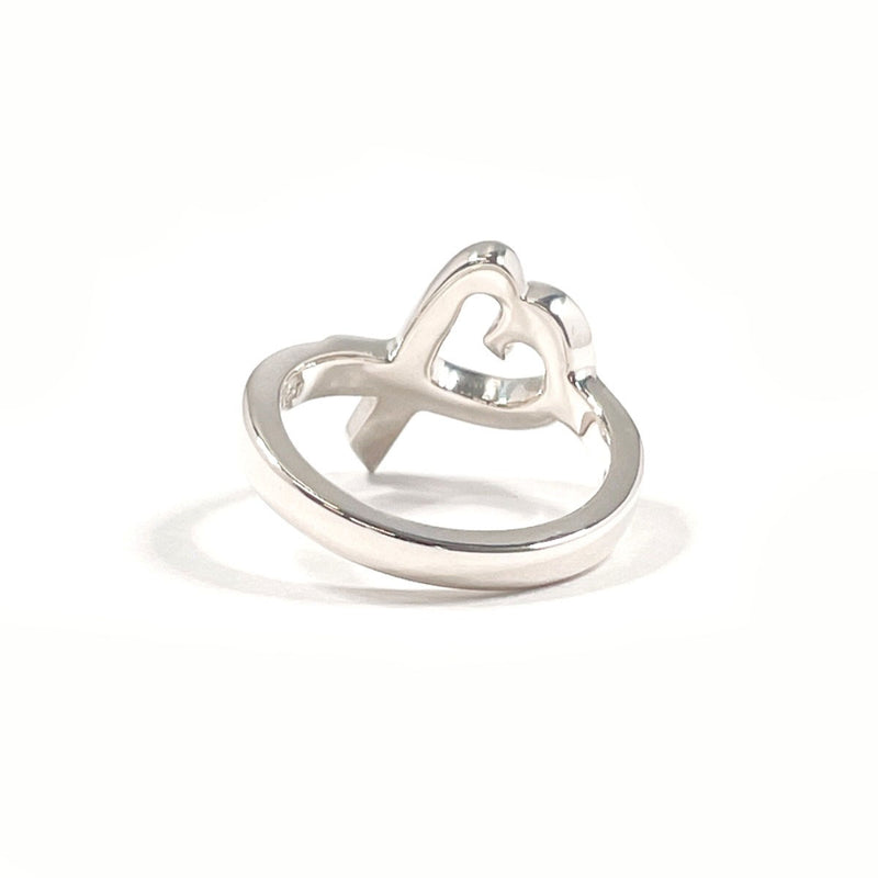 TIFFANY&Co. Ring Loving heart Paloma Picasso Silver925 #US 5 1/4 Silver Women Second hand
