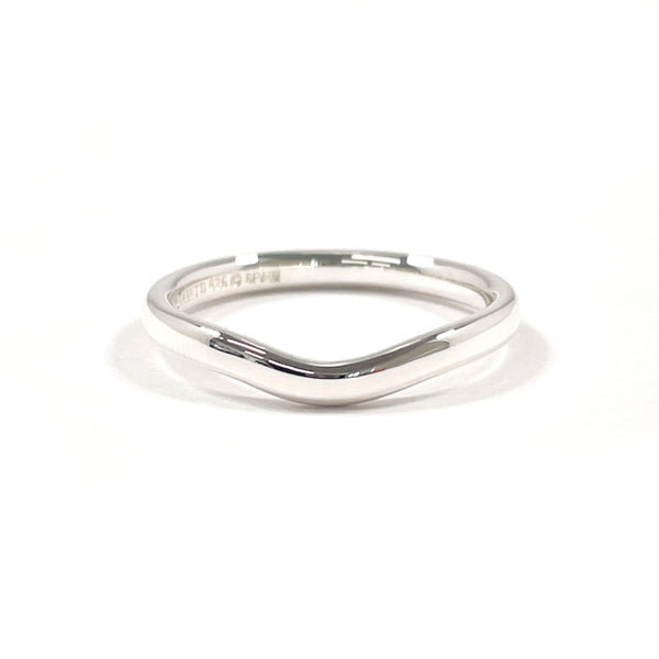 TIFFANY&Co. Ring Curved bundling Elsa Peretti Silver925 #US 4 3/4 Silver Women Second hand