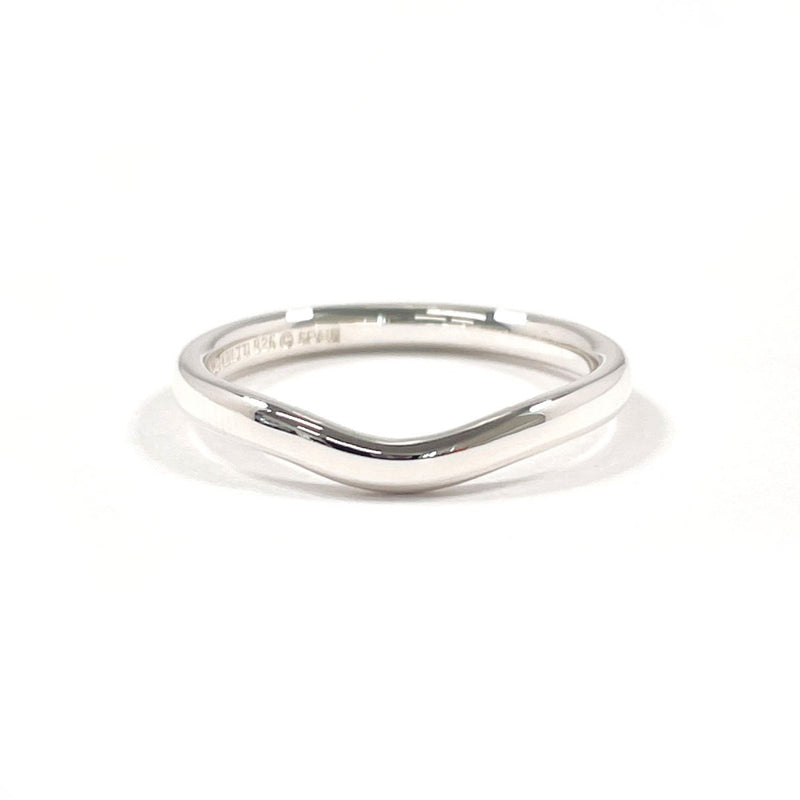TIFFANY&Co. Ring Curved bundling Elsa Peretti Silver925 #US 4 3/4 Silver Women Second hand