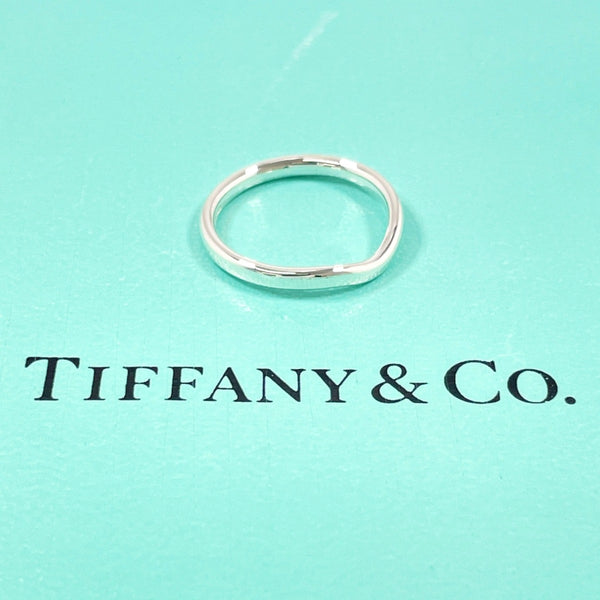 TIFFANY&Co. Ring Curved bundling Elsa Peretti Silver925 #US 4 3/4 Silver Women Second hand