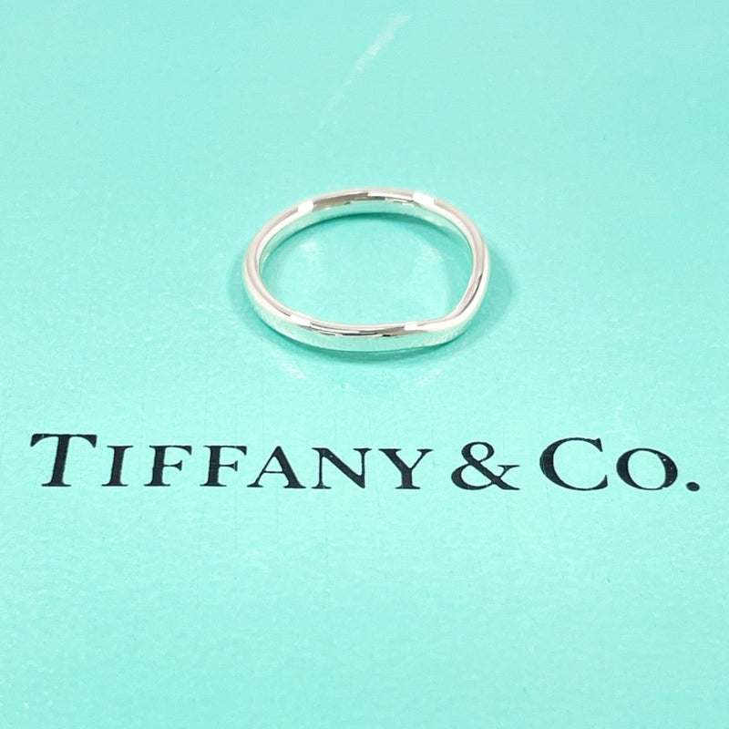 TIFFANY&Co. Ring Curved bundling Elsa Peretti Silver925 #US 4 3/4 Silver Women Second hand