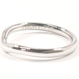 TIFFANY&Co. Ring Curved bundling Elsa Peretti Pt950Platinum #US 5 1/4 Silver Women Second hand