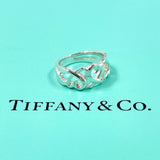 TIFFANY&Co. Ring Triple rubbing heart Paloma Picasso Silver925 #US 4 3/4 Silver Women Second hand
