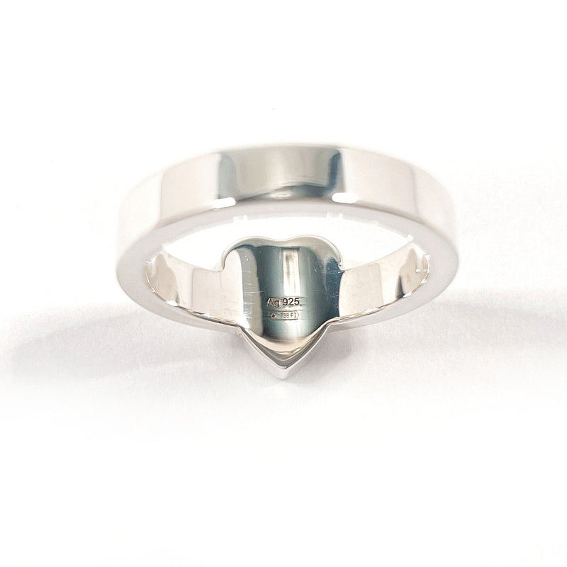 GUCCI Ring Trademark Heart Silver925 #US 6 1/2 Silver Women Second hand