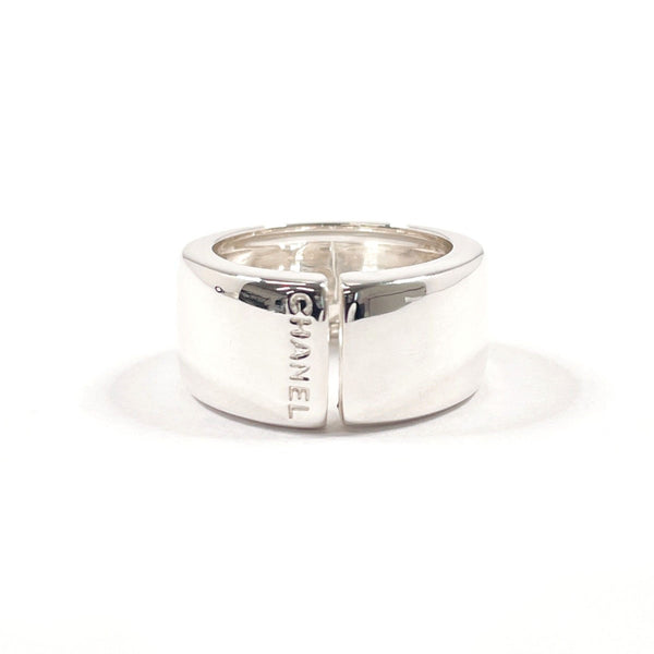 CHANEL Ring logo Silver925 #US 6 3/4 Silver Women Second hand