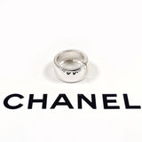 CHANEL Ring logo Silver925 #US 6 3/4 Silver Women Second hand