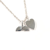 GUCCI Necklace Heart whale tail Silver925 Silver Women Second hand