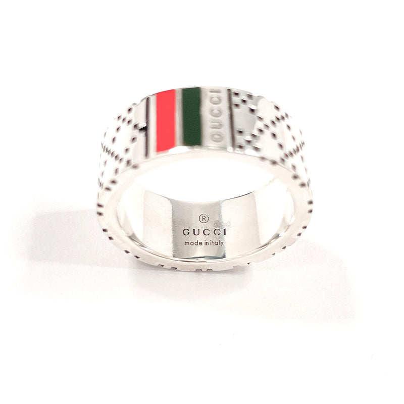 GUCCI Ring Diamantissima Sherry line Silver925 #US 5 3/4 Silver Women Second hand