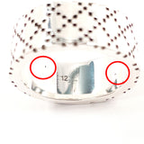 GUCCI Ring Diamantissima Sherry line Silver925 #US 5 3/4 Silver Women Second hand