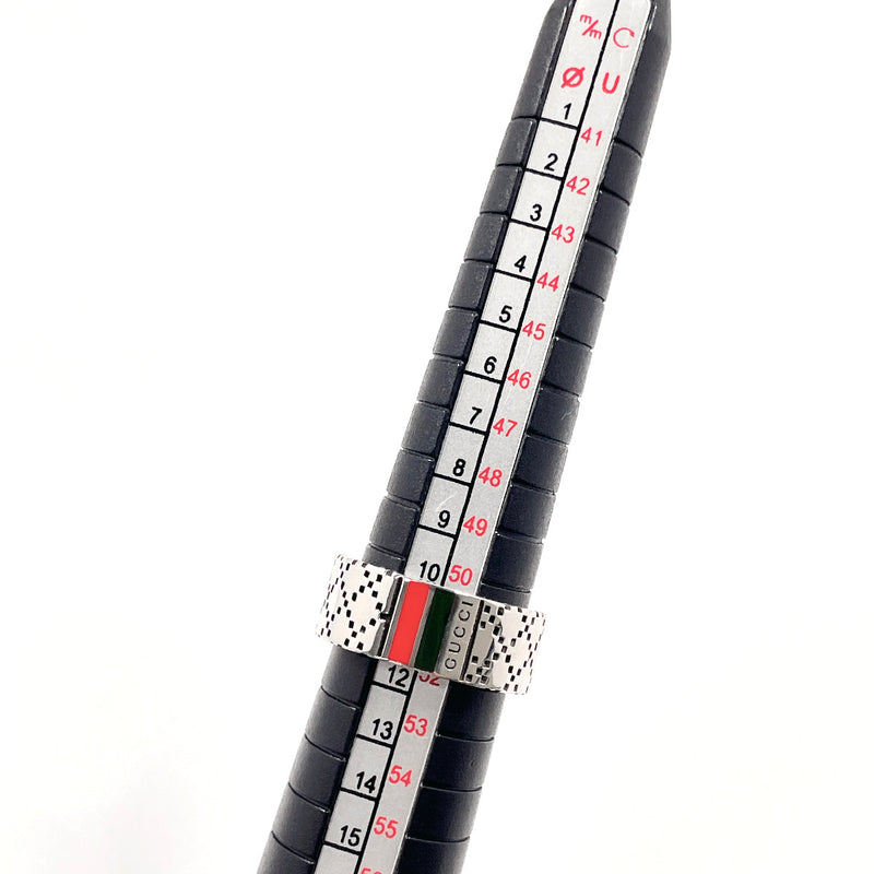 GUCCI Ring Diamantissima Sherry line Silver925 #US 5 3/4 Silver Women Second hand