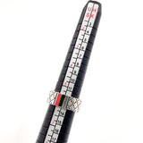 GUCCI Ring Diamantissima Sherry line Silver925 #US 5 3/4 Silver Women Second hand