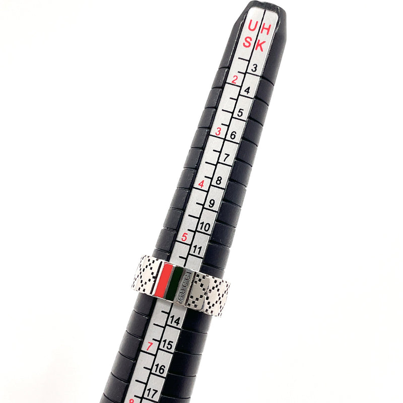 GUCCI Ring Diamantissima Sherry line Silver925 #US 5 3/4 Silver Women Second hand