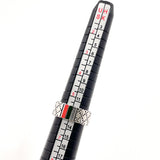 GUCCI Ring Diamantissima Sherry line Silver925 #US 5 3/4 Silver Women Second hand