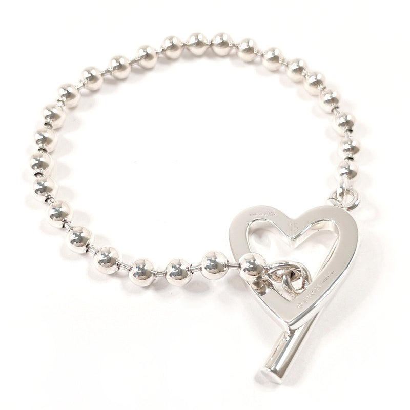 GUCCI bracelet Ball Chain Heart Silver925 Silver Women Second hand