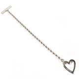 GUCCI bracelet Ball Chain Heart Silver925 Silver Women Second hand