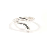 TIFFANY&Co. Ring Freeform teardrop Elsa Peretti Silver925 #US 4 3/4 Silver Women Second hand