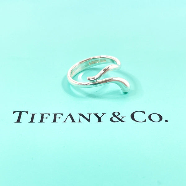 TIFFANY&Co. Ring Freeform teardrop Elsa Peretti Silver925 #US 4 3/4 Silver Women Second hand