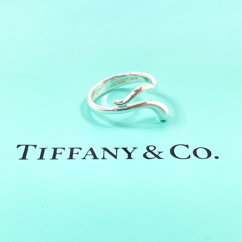 TIFFANY&Co. Ring Freeform teardrop Elsa Peretti Silver925 #US 4 3/4 Silver Women Second hand