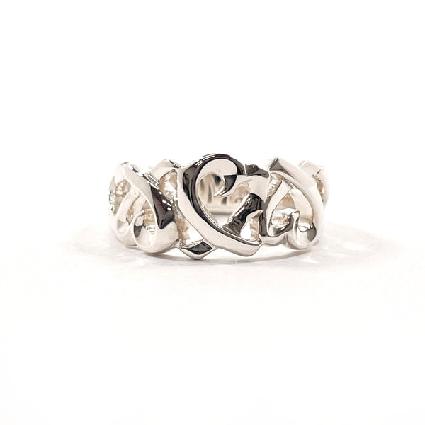 TIFFANY&Co. Ring Triple rubbing heart Paloma Picasso Silver925 #US 5 1/2 Silver Women Second hand