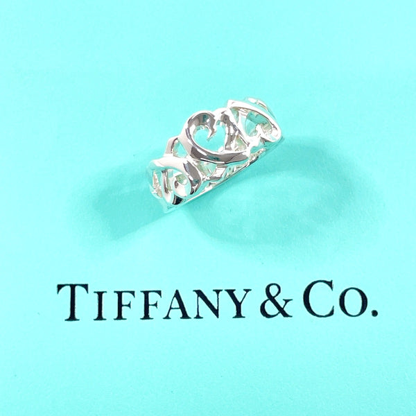 TIFFANY&Co. Ring Triple rubbing heart Paloma Picasso Silver925 #US 5 1/2 Silver Women Second hand