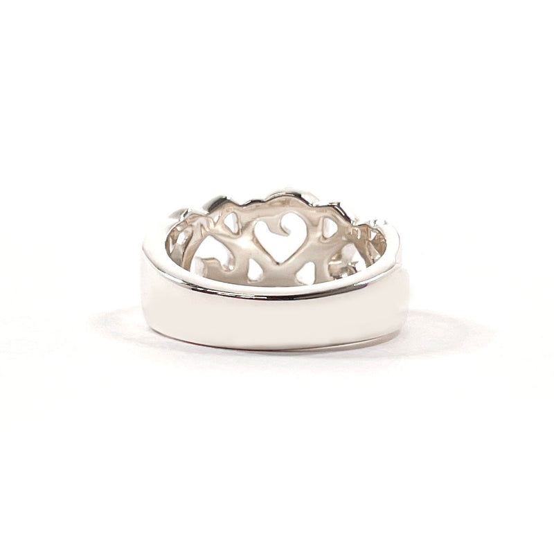 TIFFANY&Co. Ring Triple rubbing heart Paloma Picasso Silver925 #US 5 1/2 Silver Women Second hand