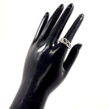 TIFFANY&Co. Ring Triple rubbing heart Paloma Picasso Silver925 #US 5 1/2 Silver Women Second hand