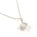 TIFFANY&Co. Necklace Atlas cube Silver925 Silver Women Second hand