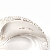 GUCCI Ring Interlocking G Silver925 #US 7 Silver mens Second hand